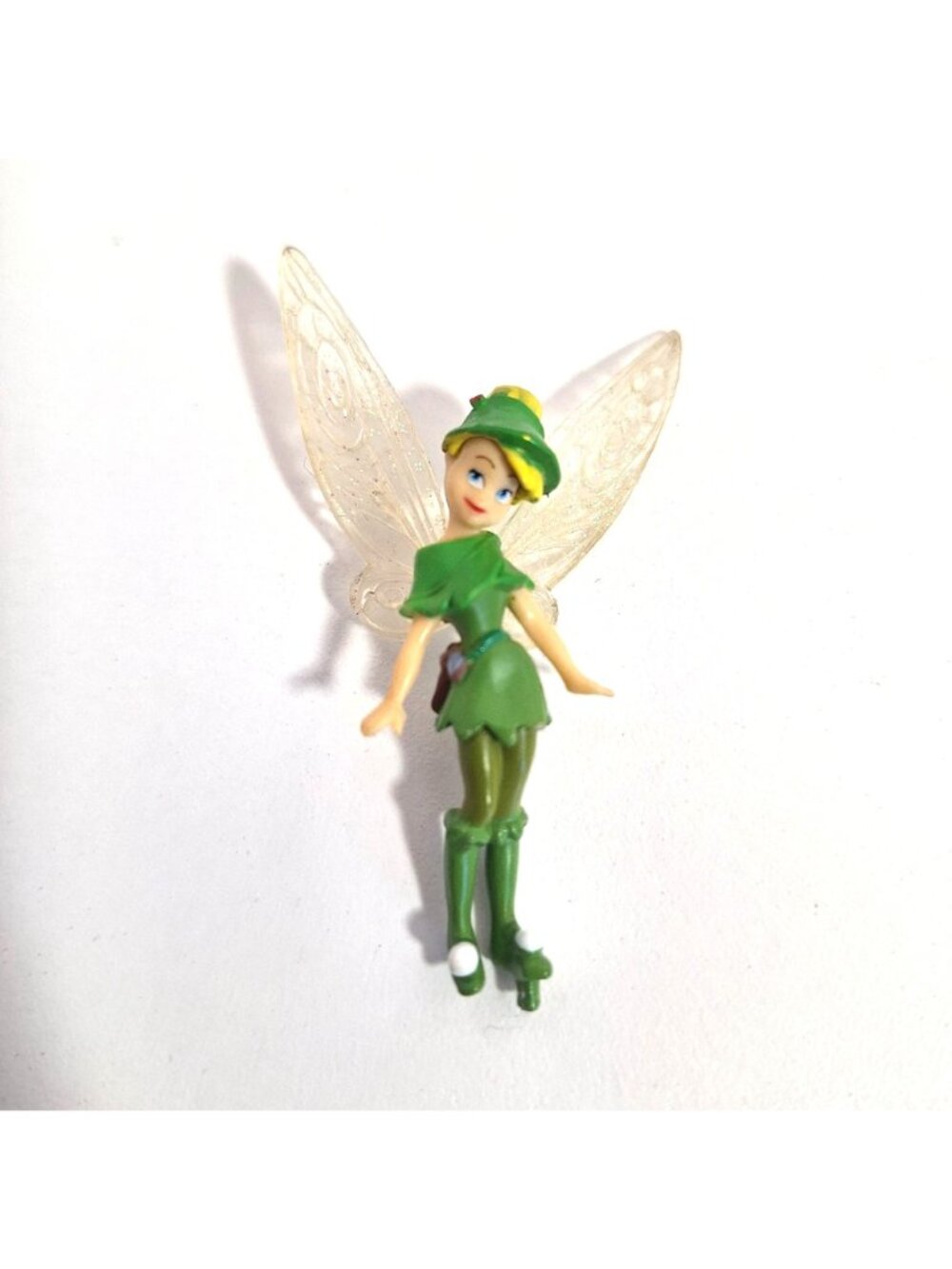 Tinker Bell Fairy Peter Pan 3" Mini Miniature Plastic Figure Cake Topper - Picture 8 of 8